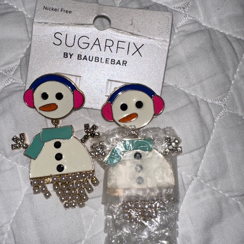 Baublebar Snowman Earrings
